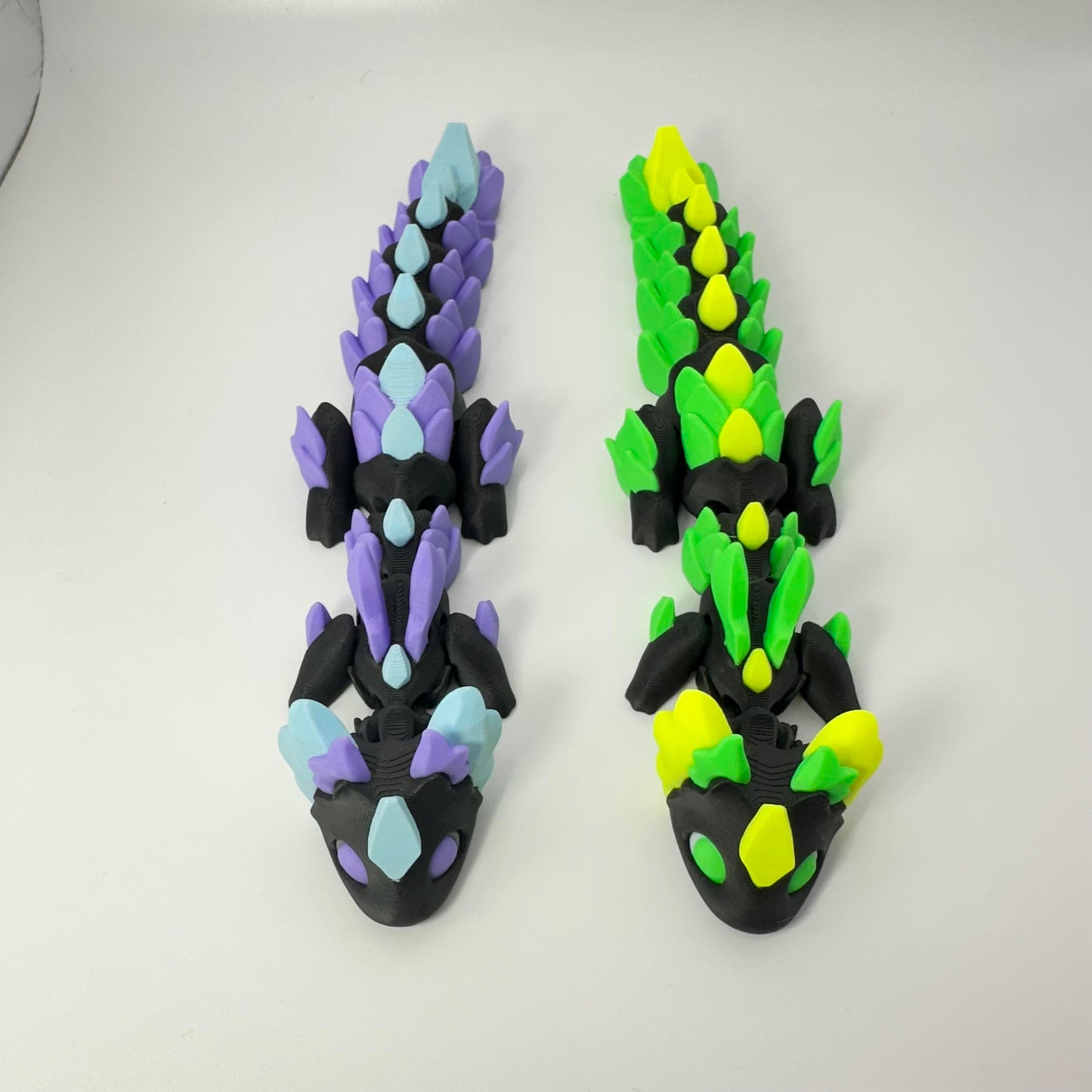 Baby RubiKuro Dragon -3D Printed Articulating Figurine