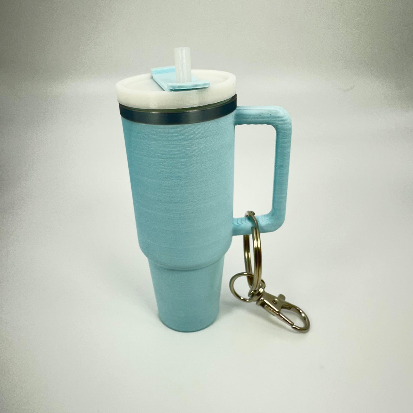 Mini Tumbler Container Keychain with Screw Lid for Small Essentials tumbler keychain