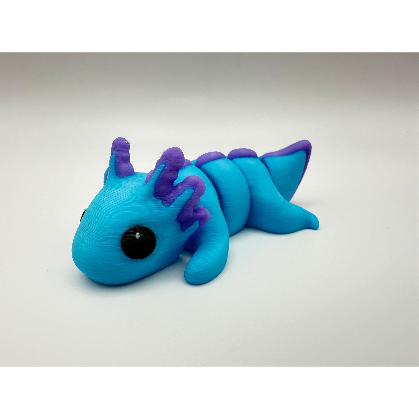 Axolotl 3D Printed Articulating Fidget Figurine