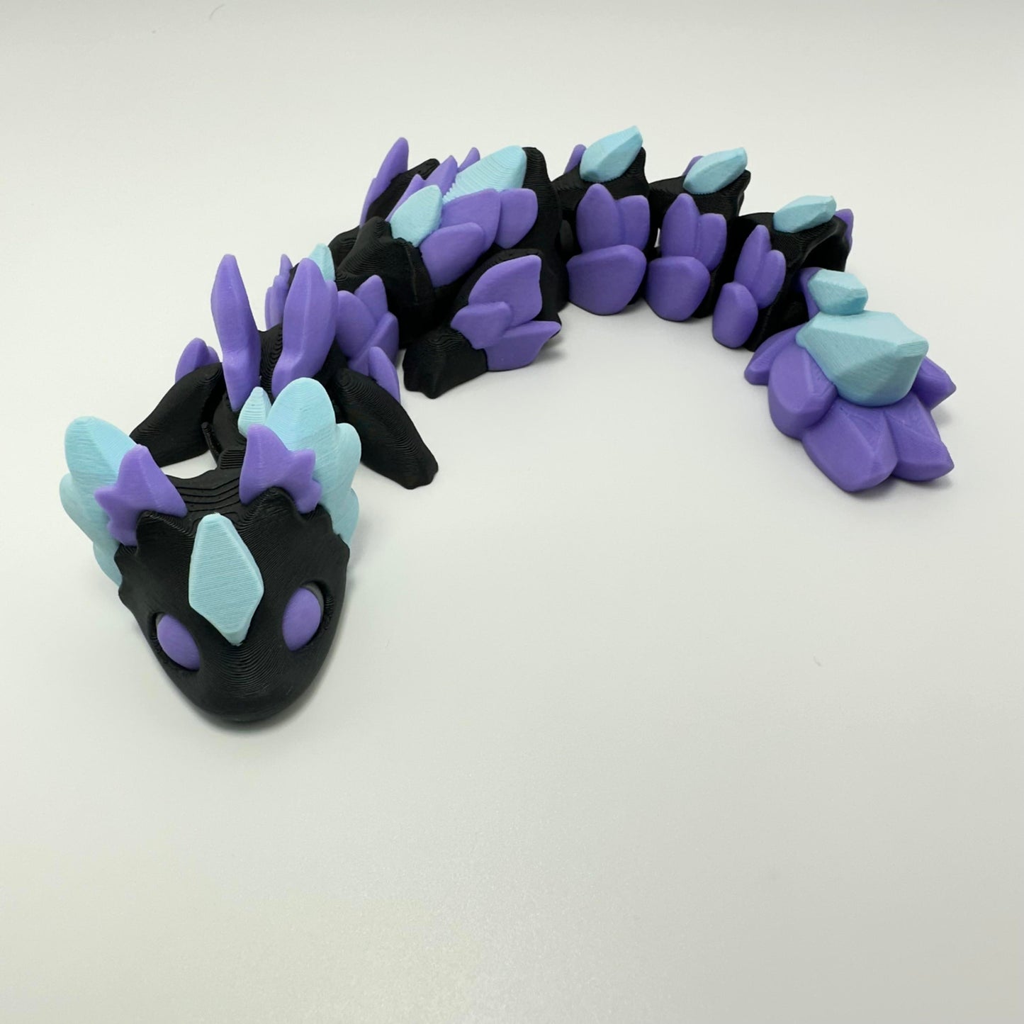 Baby RubiKuro Dragon -3D Printed Articulating Figurine