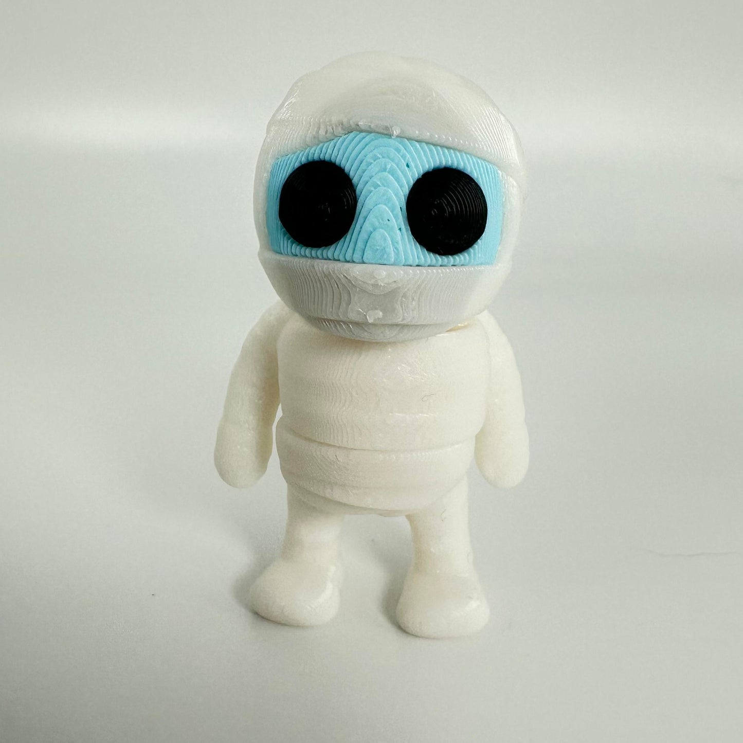 Articulating Cutie-Sized Mummy Figurine – A Halloween Favorite! Gift Decor Spooky