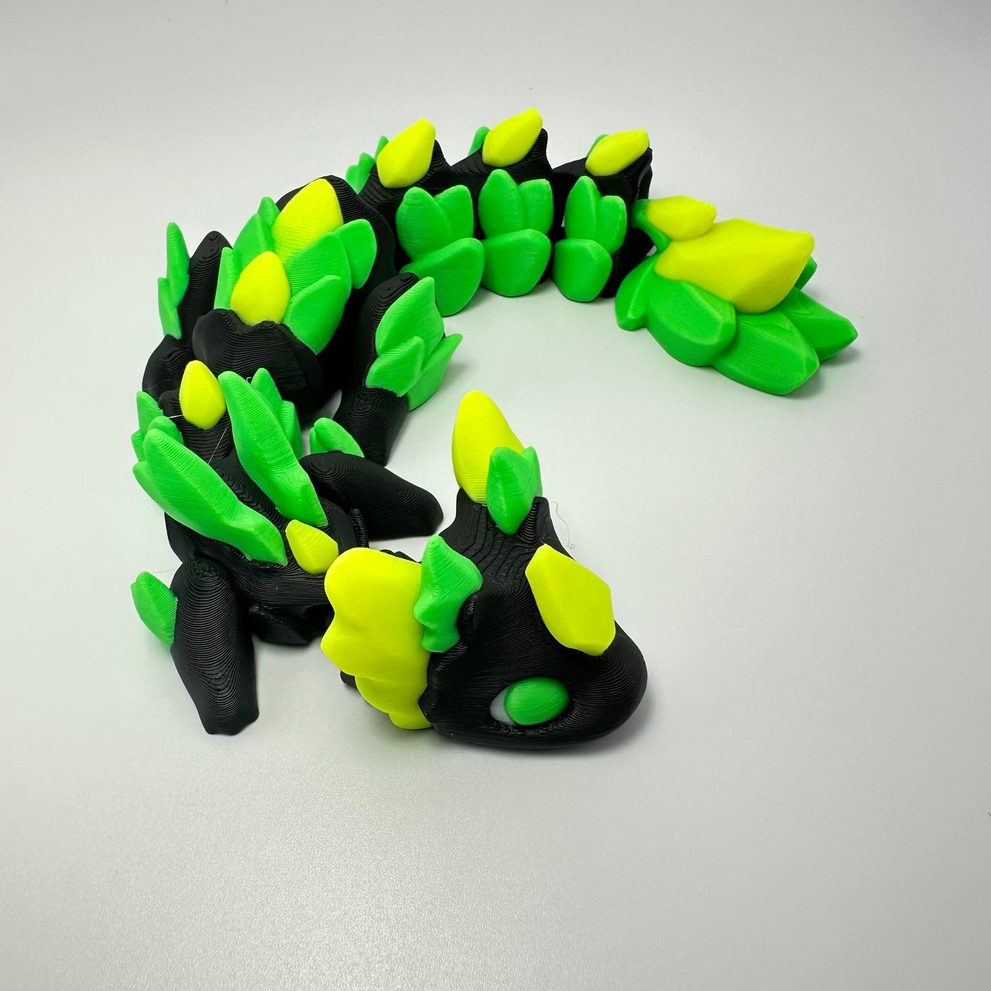 Baby RubiKuro Dragon -3D Printed Articulating Figurine