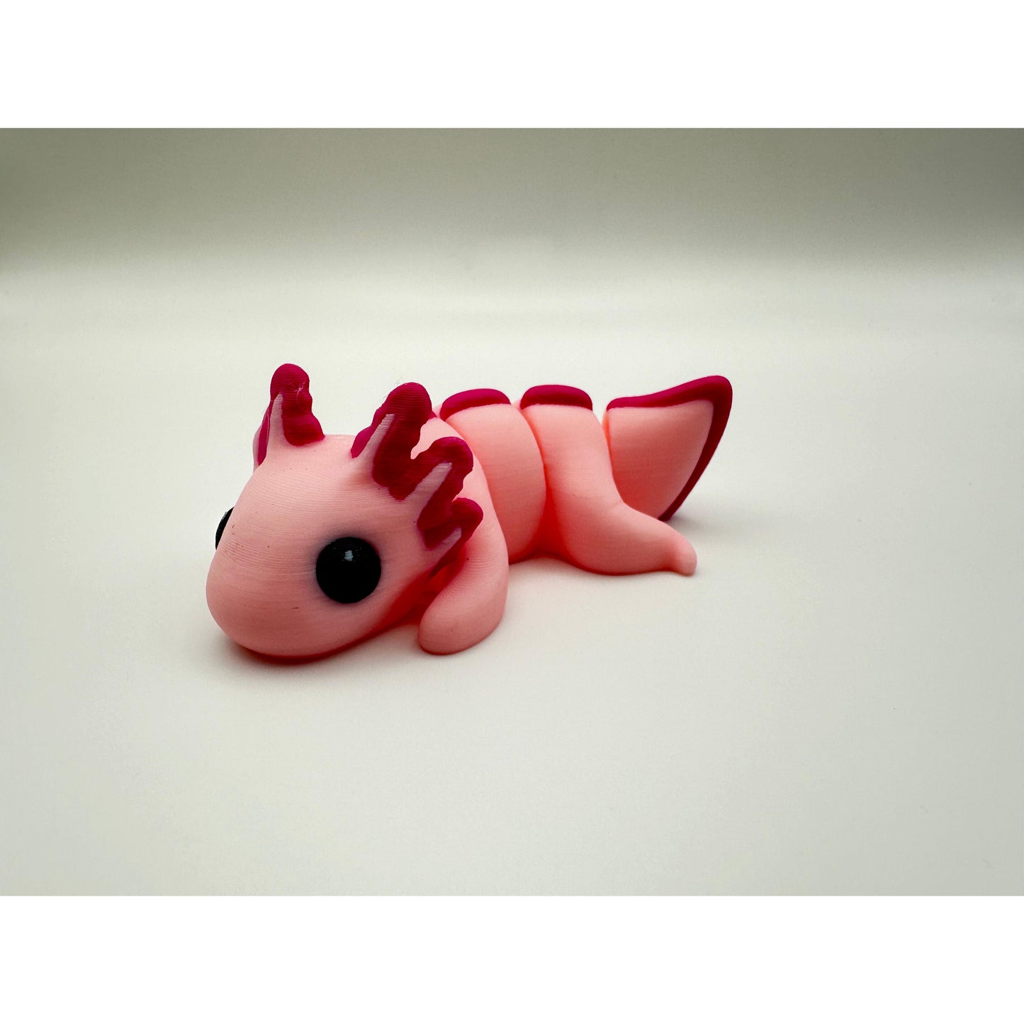 Axolotl 3D Printed Articulating Fidget Figurine
