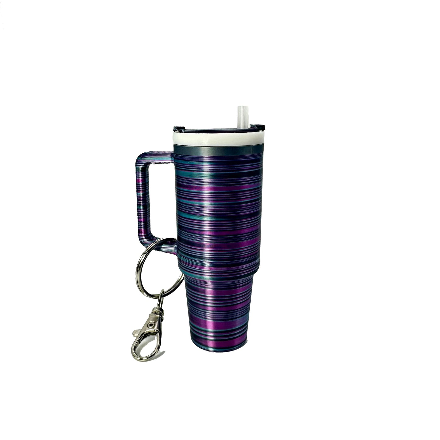 Mini Tumbler Container Keychain with Screw Lid for Small Essentials tumbler keychain