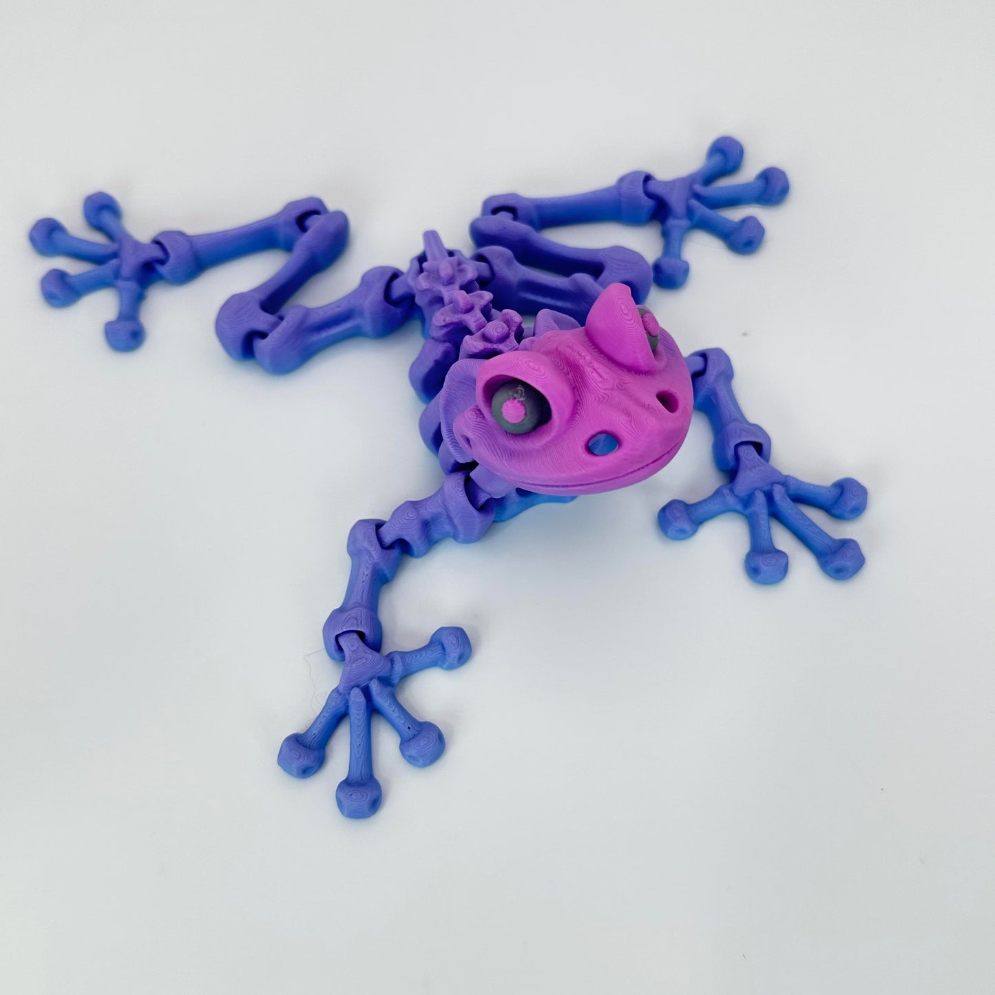 3D Printed Articulating Skeleton Frog – A Ribbiting Adventure in Skeleton Form!