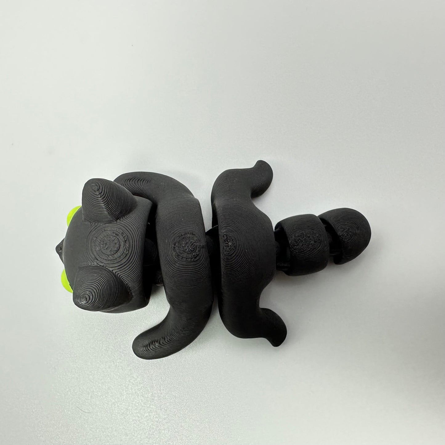 Spooky 3D Printed Black Cat Cutie Figurine Decor Gift Halloween Ornaments Decoration