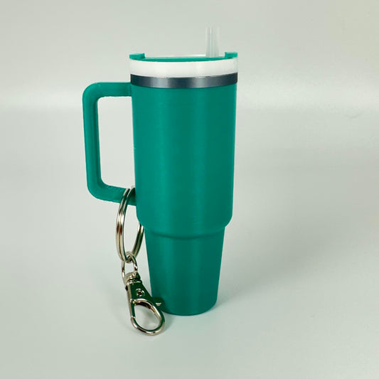 Mini Tumbler Container Keychain with Screw Lid for Small Essentials tumbler keychain