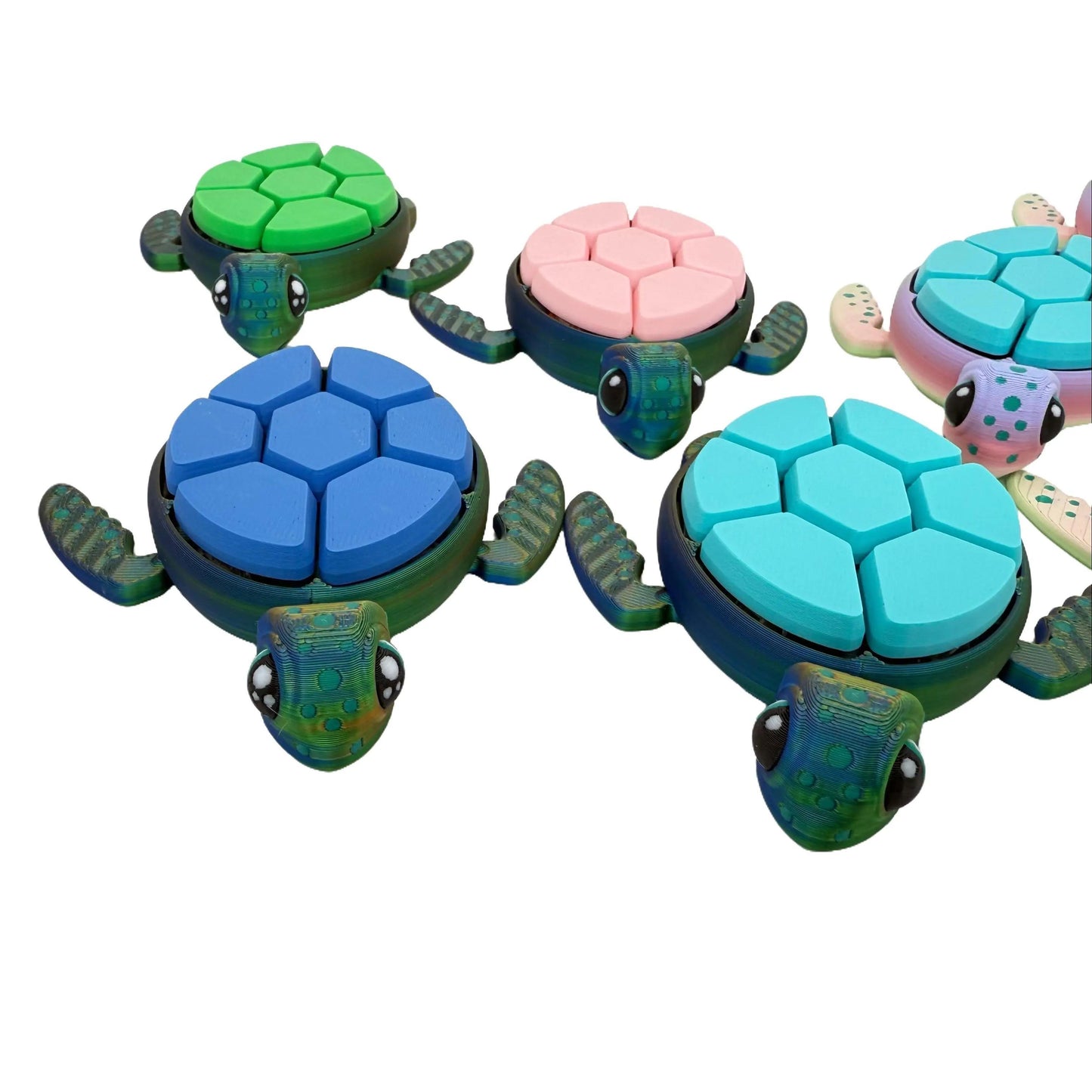 Sea Turtle Multi-Clicker – Fidget Fun Meets Functionality!