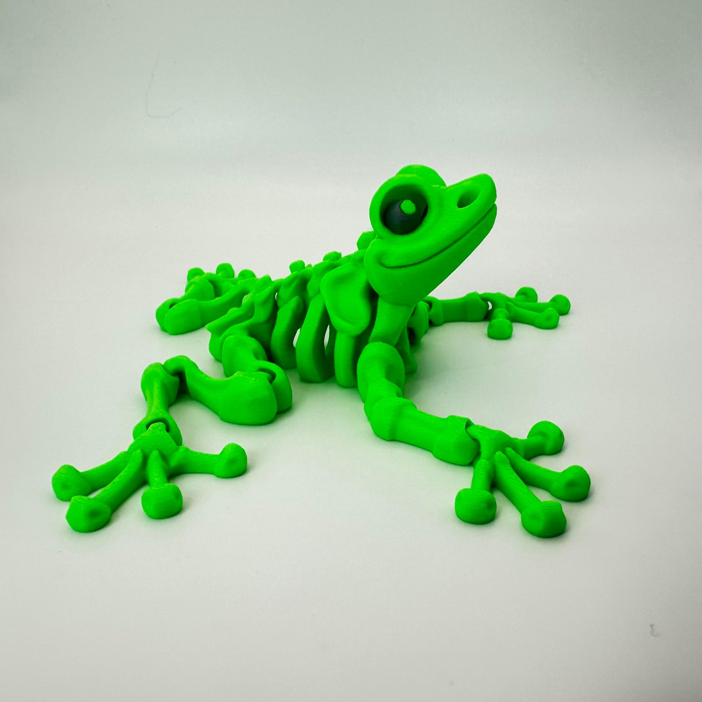 3D Printed Articulating Skeleton Frog – A Ribbiting Adventure in Skeleton Form!