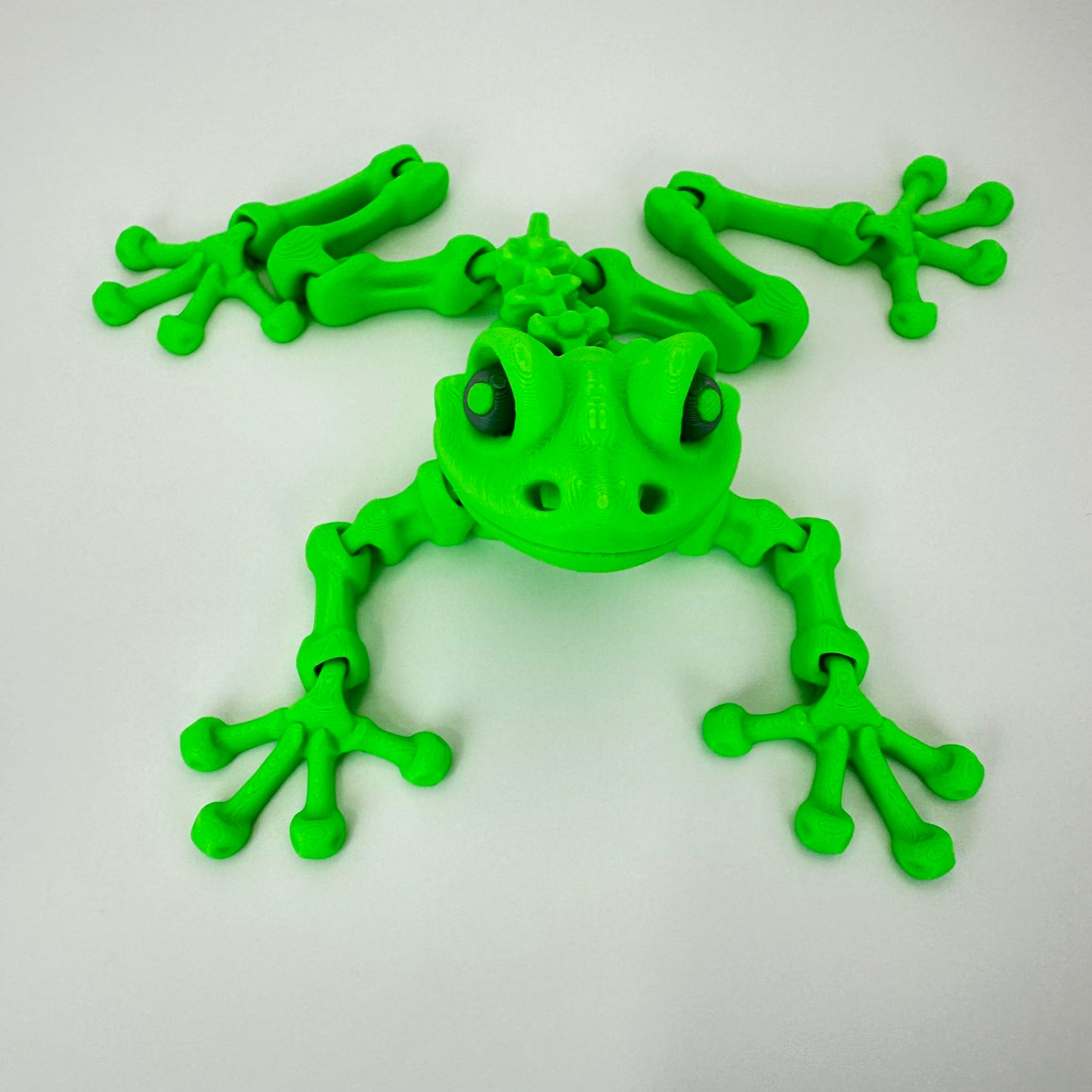 3D Printed Articulating Skeleton Frog – A Ribbiting Adventure in Skeleton Form!