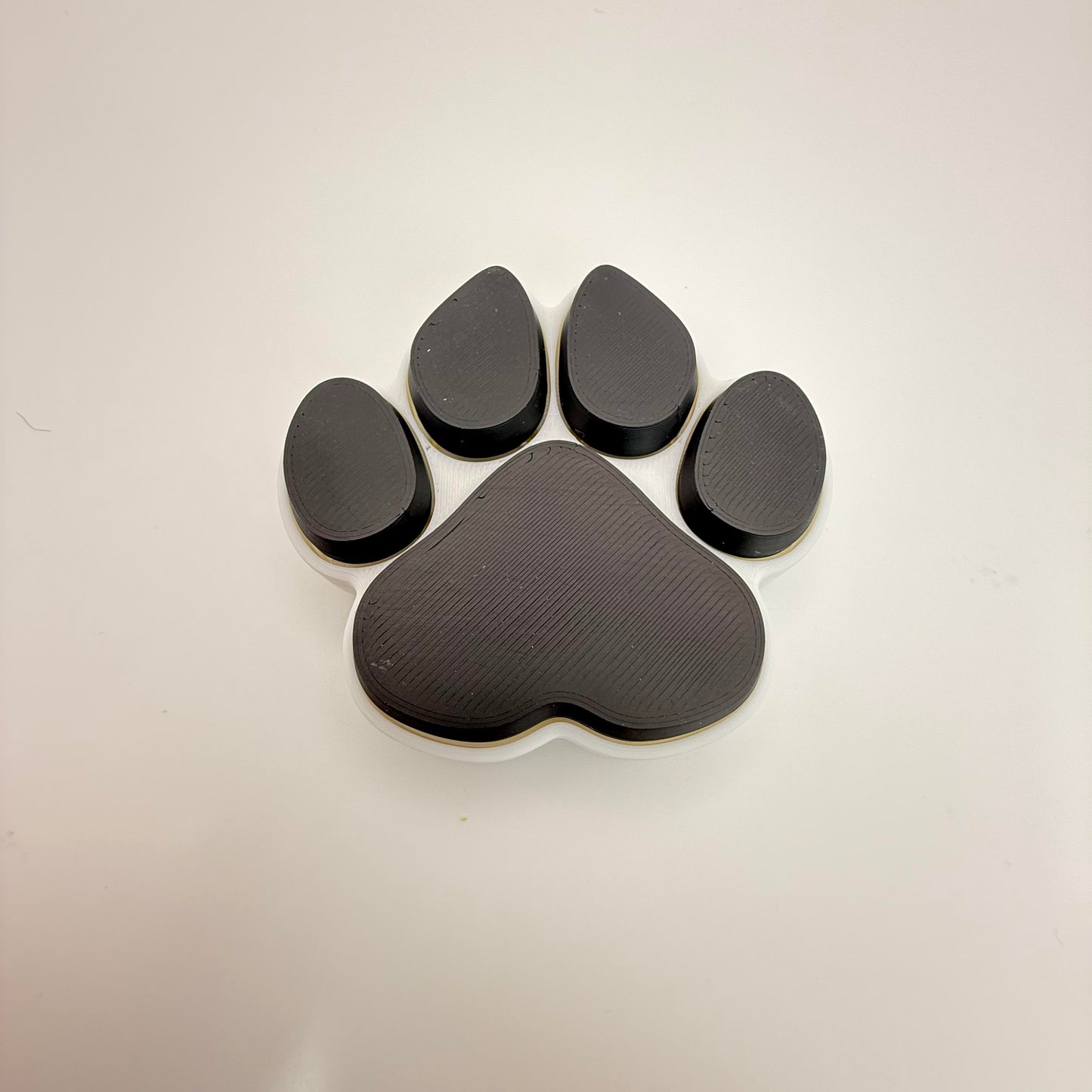 Dog Paw Clicker Keychain – Fidget Fun with a Canine Twist!