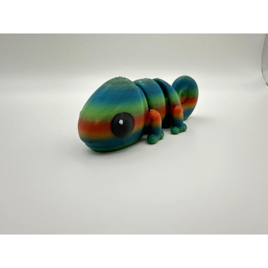 Baby Chameleons 3D Printed Fidget Figurines