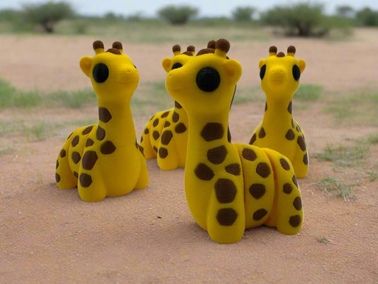 Adorable 3D Printed Cutie Giraffe Figurine