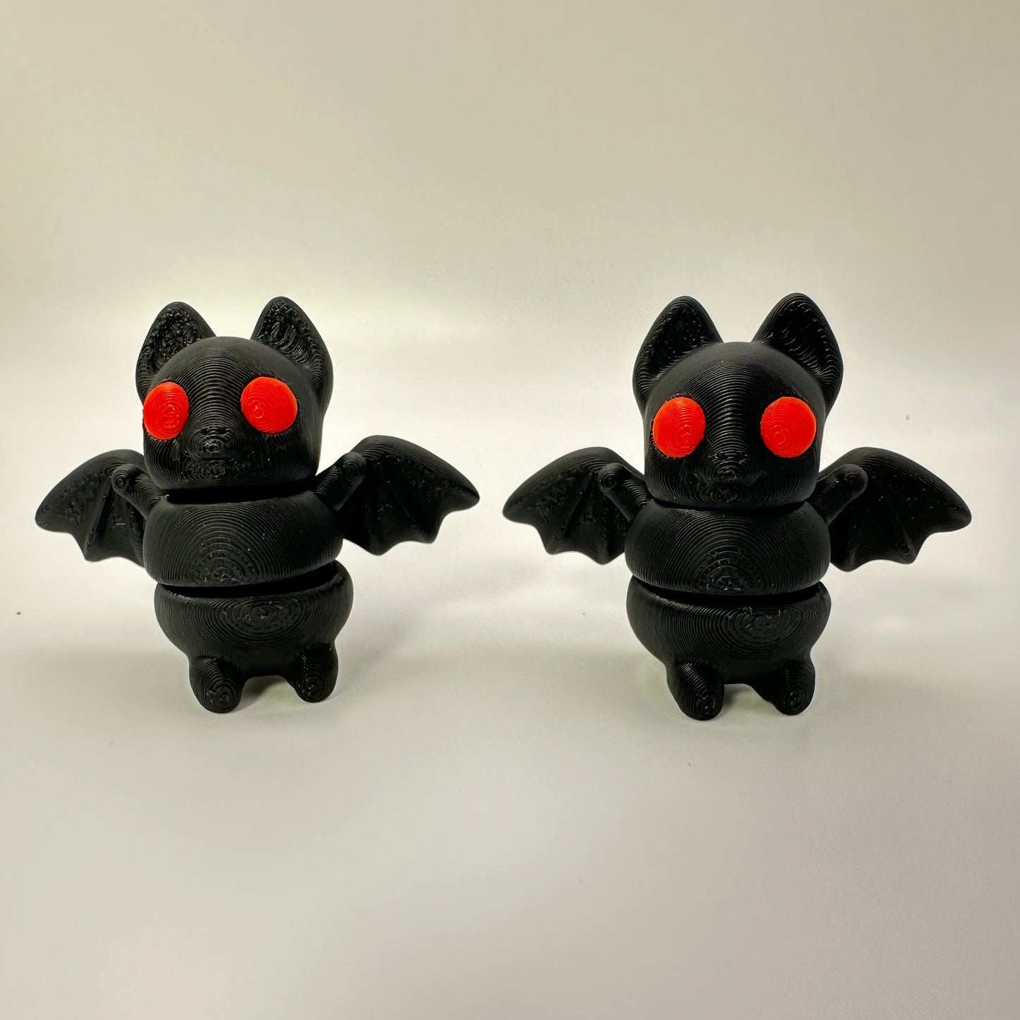 Spooky 3D Printed Articulating Bat Figurine