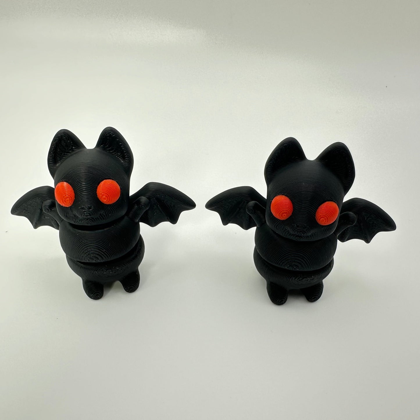 Spooky 3D Printed Articulating Bat Figurine