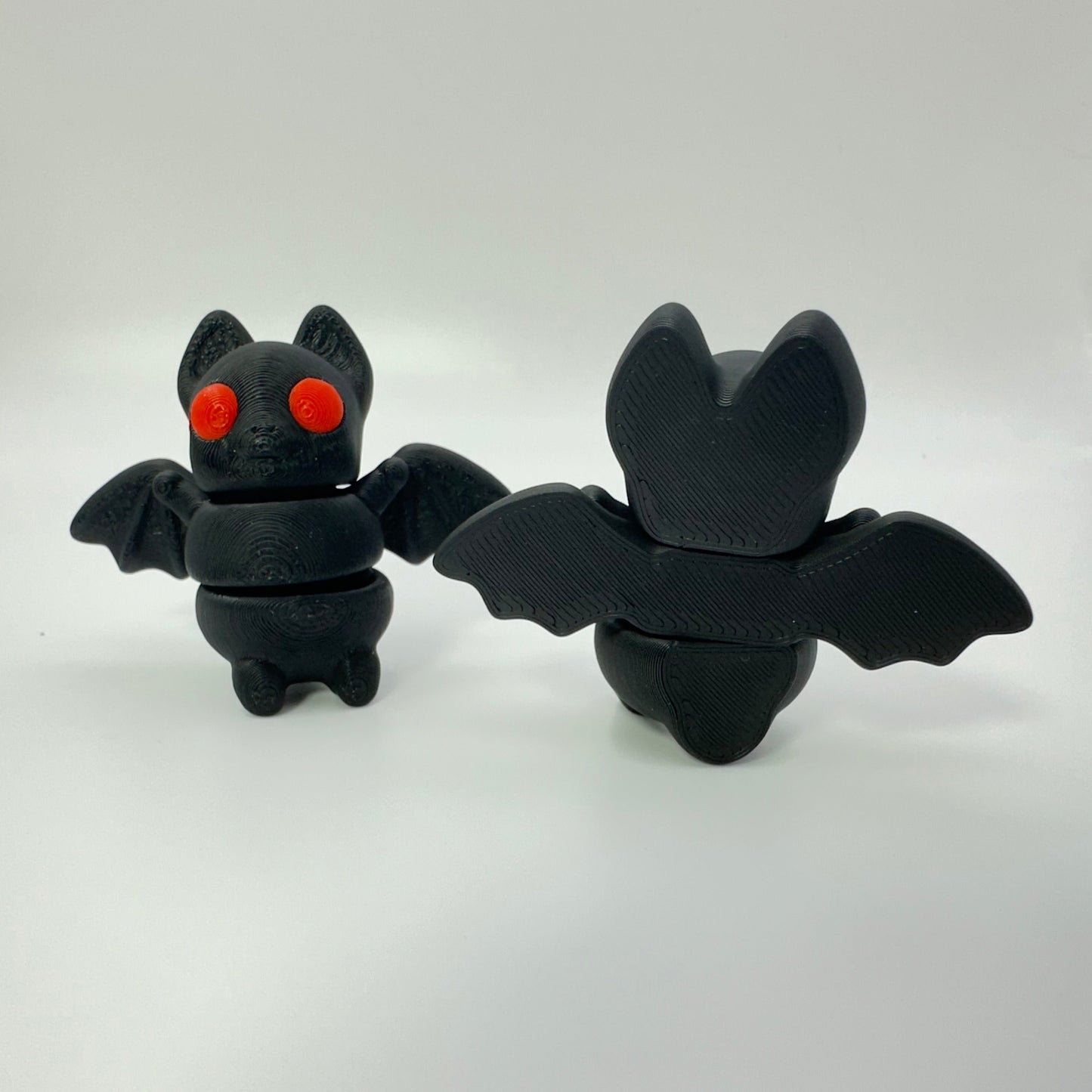 Spooky 3D Printed Articulating Bat Figurine