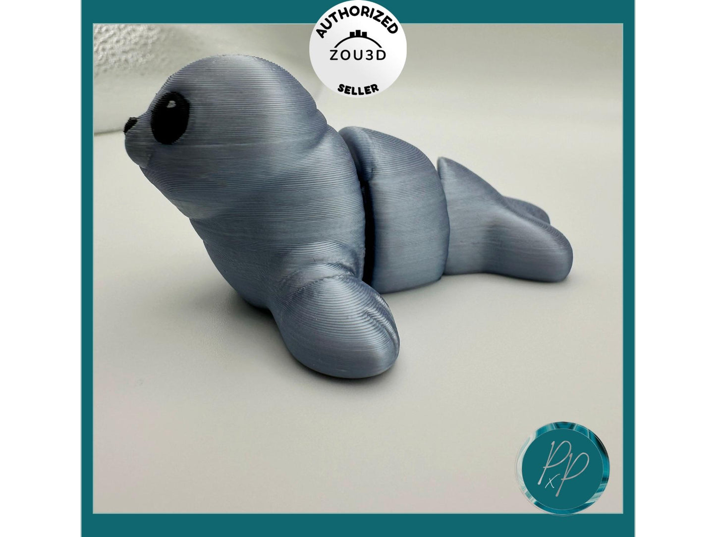 Seal - 3D Printed Articulating Animal Figurine