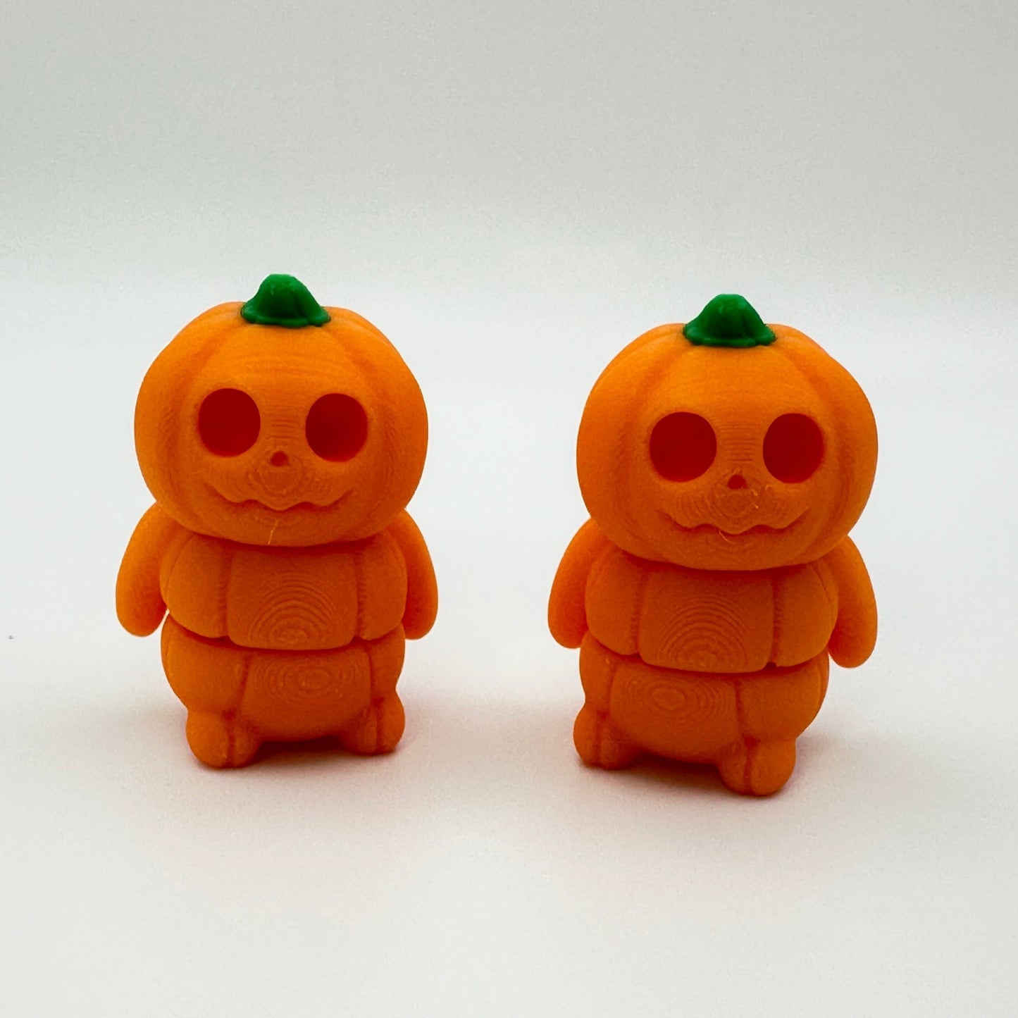 Adorable 3D Printed Baby Pumpkin Head Figurine Decor Halloween