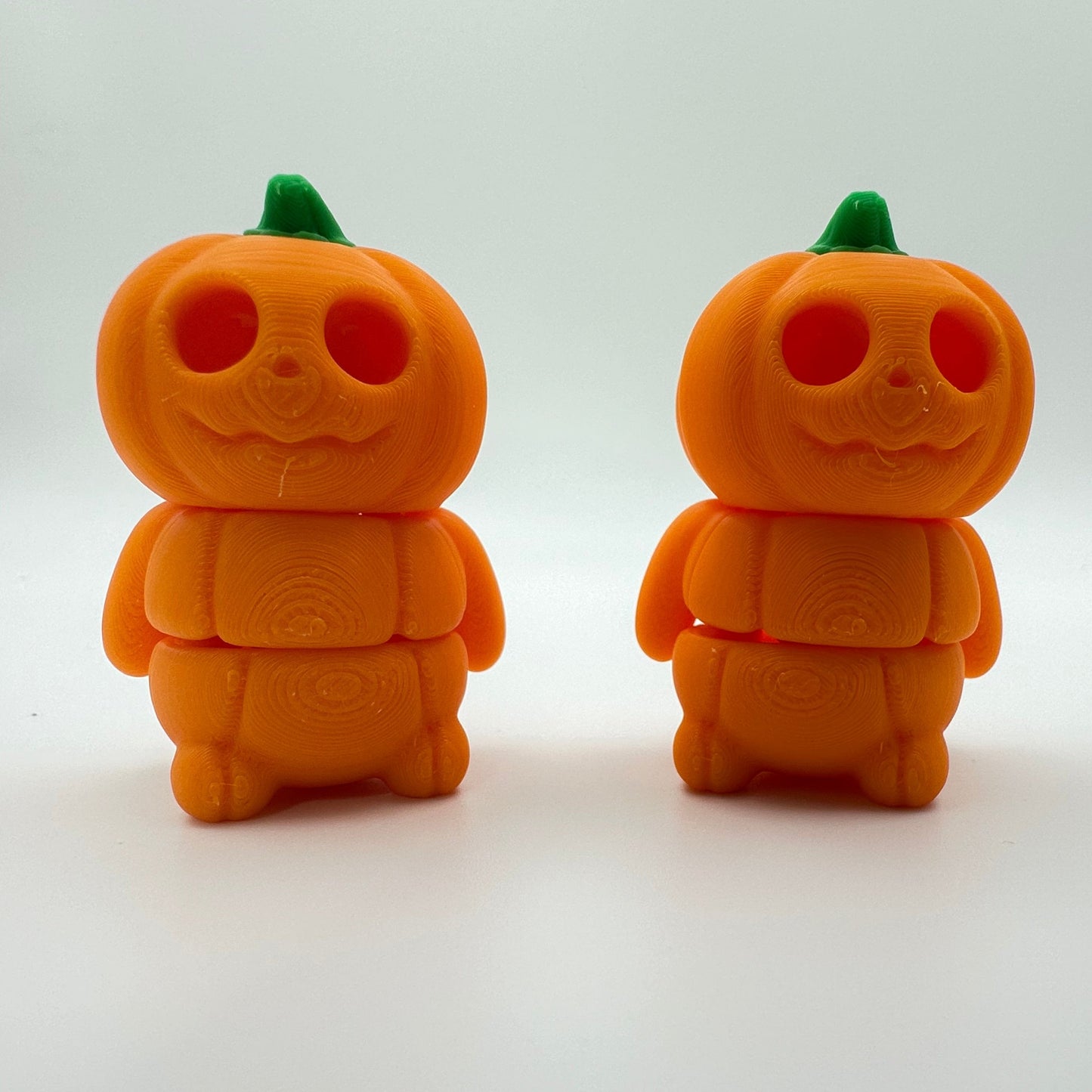 Adorable 3D Printed Baby Pumpkin Head Figurine Decor Halloween