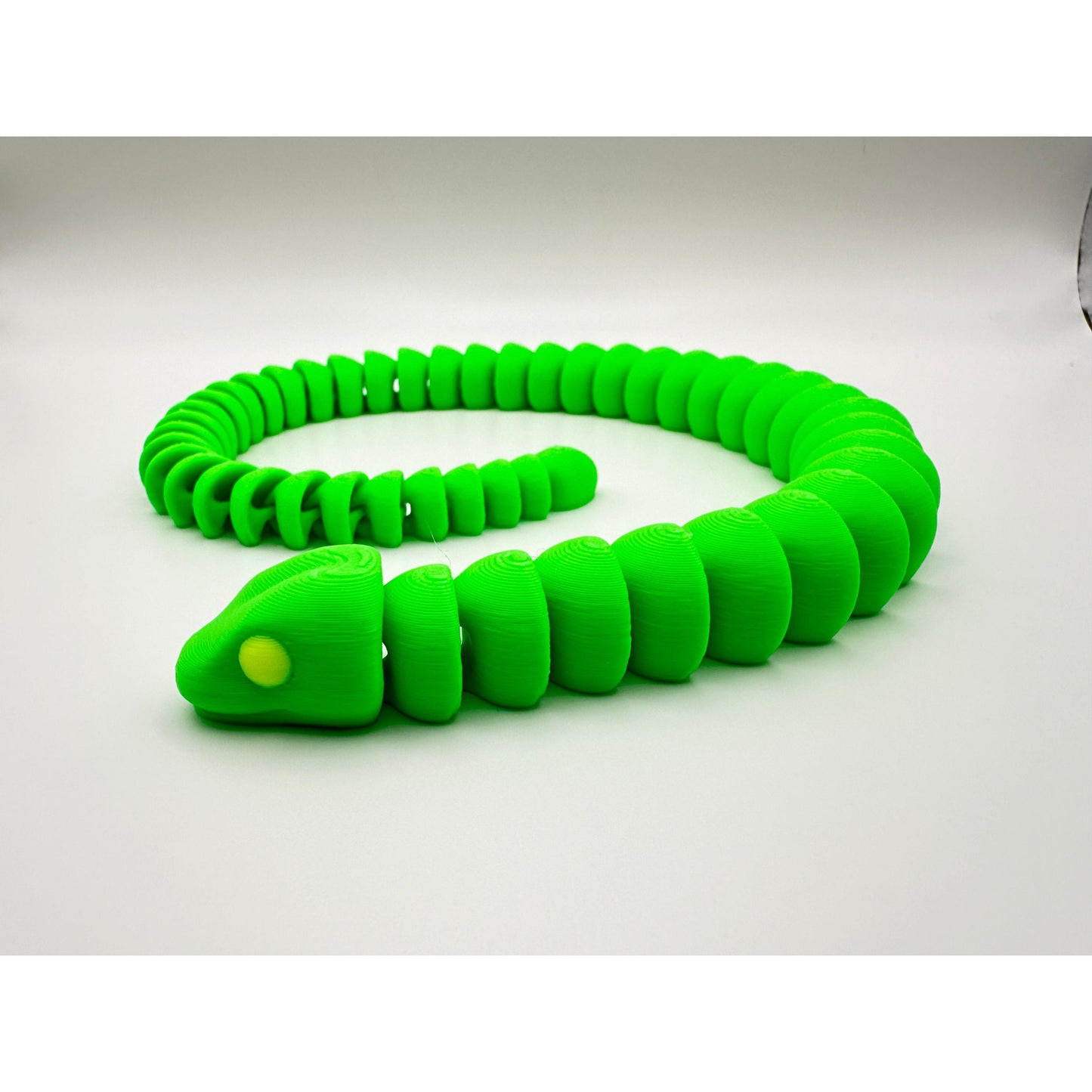 Snake - 18" 3D Printed Articulating Cute Figurine Decor Ornaments