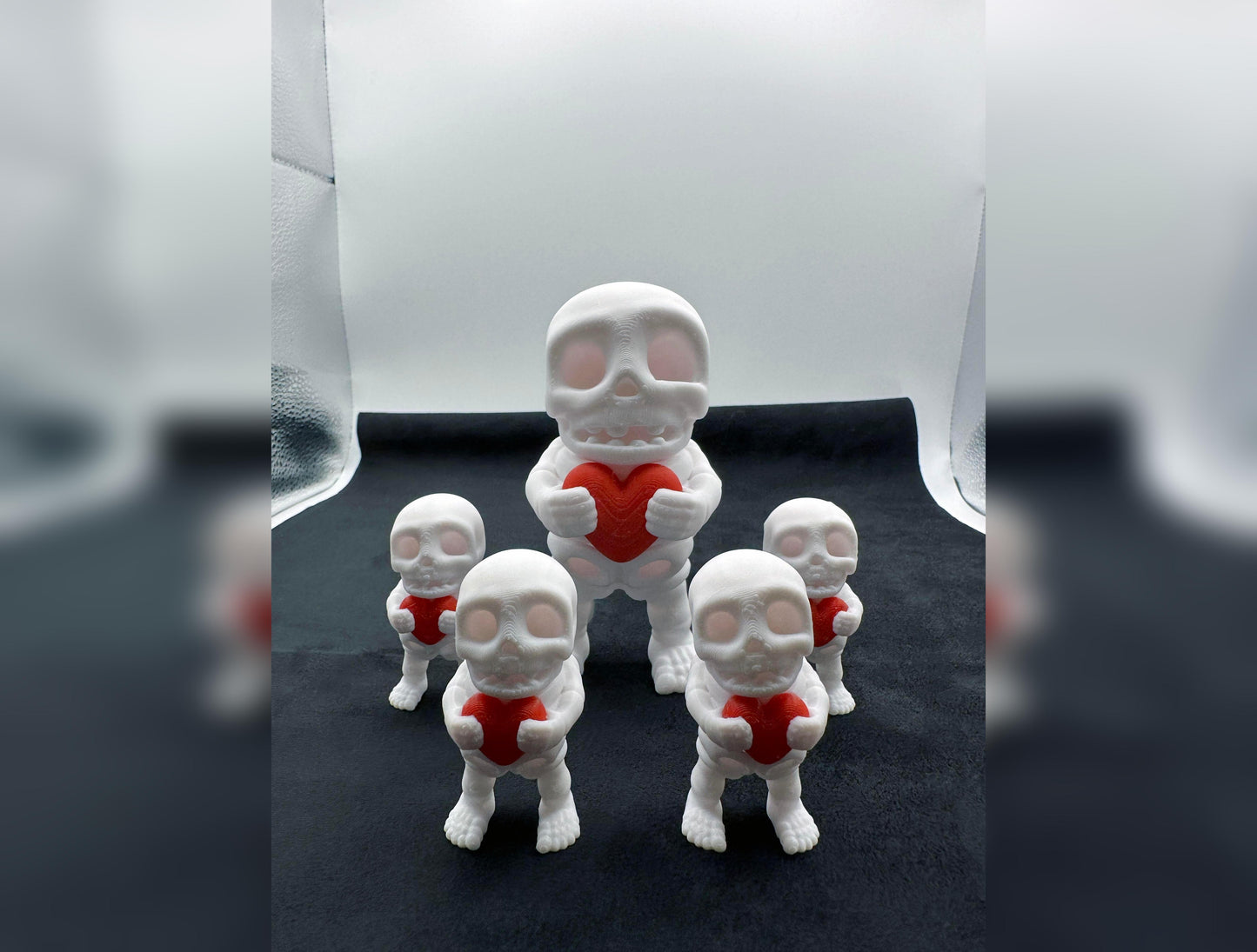 Heart Skeleton 3D Printed Articulating Figure