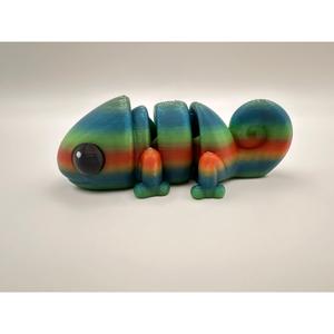 Baby Chameleons 3D Printed Fidget Figurines