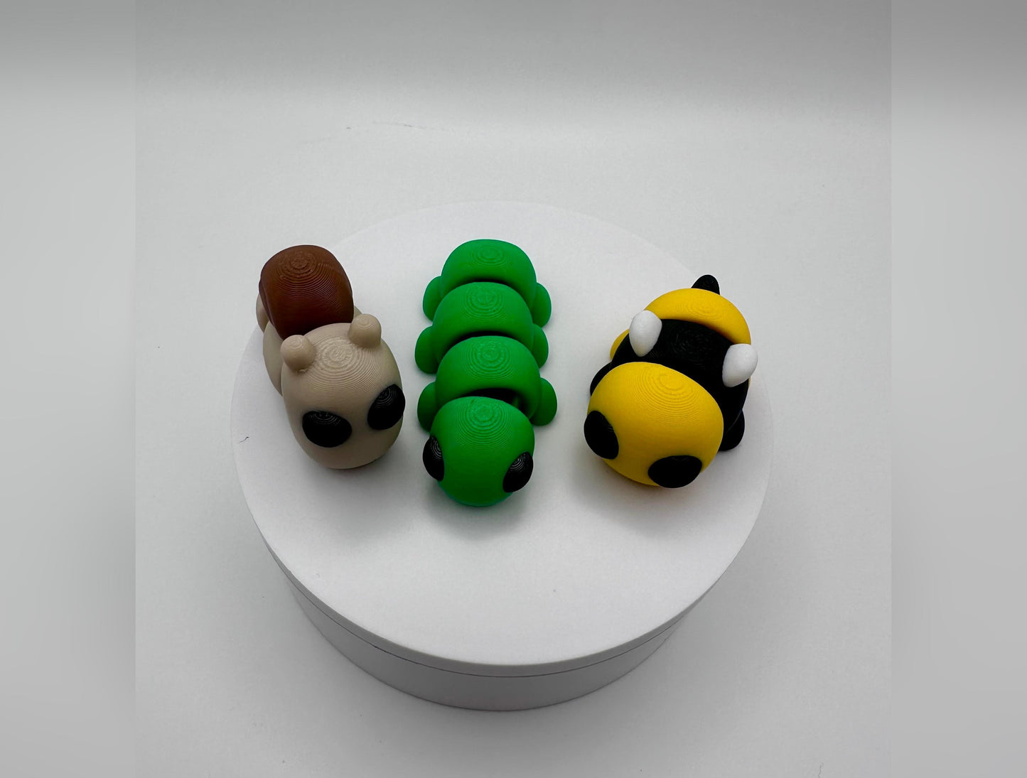 Adorable 3D Printed Cutie Sized Animals. Collect them all! Mini Pocket