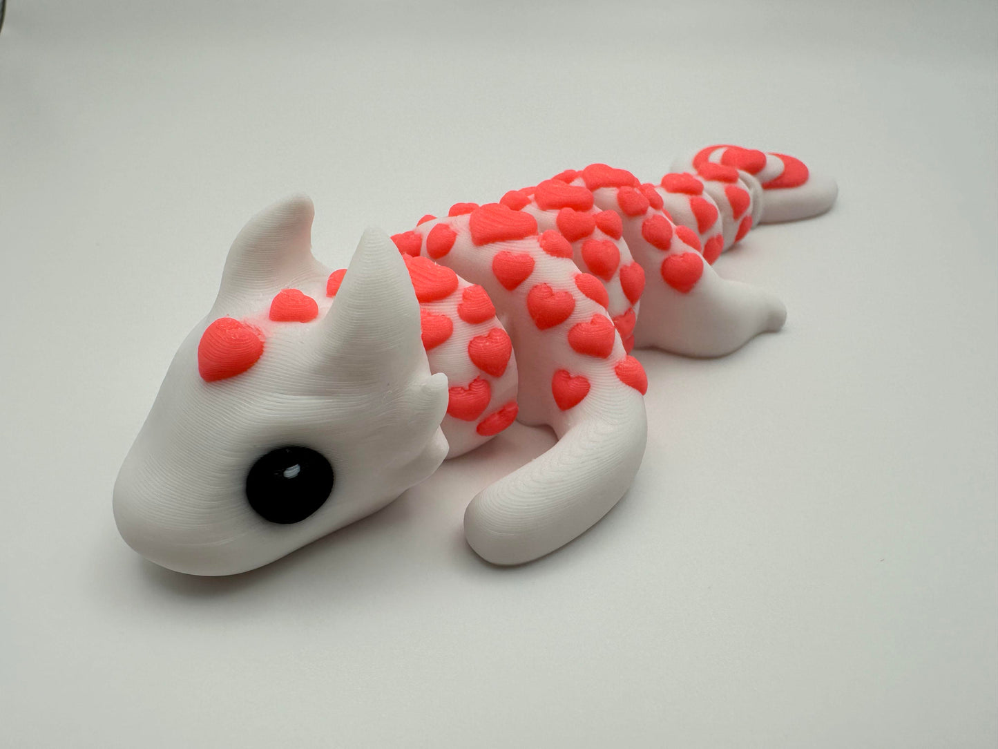 Little Heart Dragon Figurine - 6" length