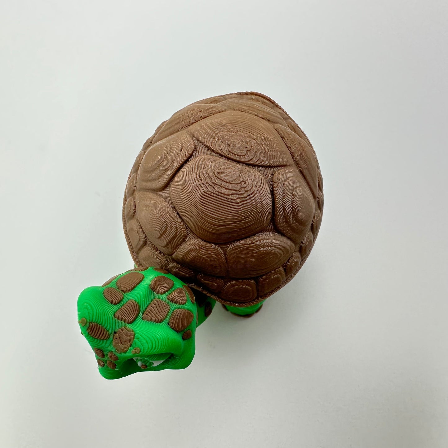 Adorable Articulating 3D Printed Tortoise Figurine Decor Gift Movable Standing Ornaments