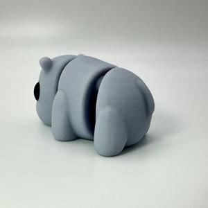 Adorable 3D Printed Cutie Baby Rhino Figurine! Decor Ornaments